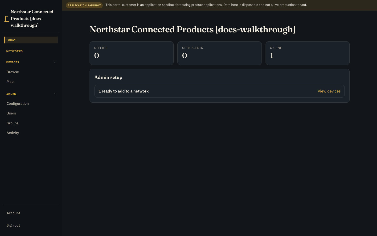 Today page showing current attention across a customer estate